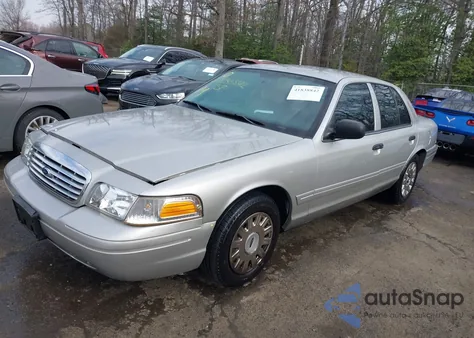 2005 Ford Crown Victoria Standard from USA, damaged, VIN 2FAFP73W25X117107